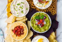 Artful Chip and Dip Platter