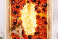 Tangy Goat Cheese Pasta Bake