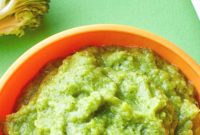 Easy Instant Pot Peas & Broccoli Baby Puree