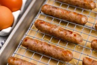 Effortless Baked Breakfast Sausages