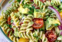 Your Go-To Avocado Cold Pasta Salad