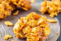 No-Bake Peanut Butter Cornflake Delights