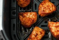 Golden Crispy Air Fryer Chicken Bites