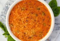 Hearty Roasted Cherry Tomato Soup