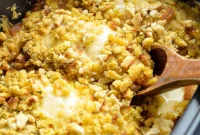 Creamy Swiss Slow Cooker Chicken