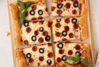 Golden Flaky Pizza Perfection