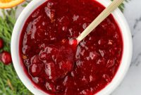Cranberry Sauce From Scratch