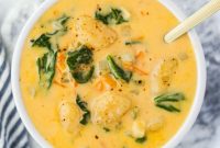 Creamy Cheesy Gnocchi Soup