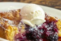 Effortless Classic Blackberry Cobbler