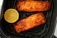 Crispy Air Fryer Frozen Salmon