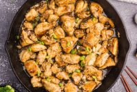Glazed Honey Ginger Chicken