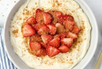 Strawberry Cheesecake Yogurt Delight