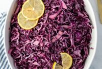 Zesty Israeli Cabbage Slaw