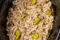 Easy Slow Cooker Mississippi Chicken