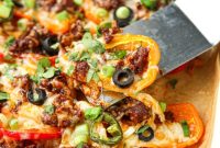 Crisp Bell Pepper Nachos