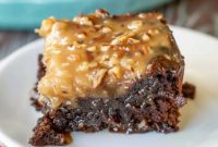 Irresistible German Chocolate Poke Cake Moist Decadent Easy