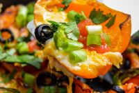 Air Fryer Mini Pepper Nacho Poppers