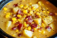 Slow Cooker Amish Corn Chowder The Ultimate Snow Day Comfort