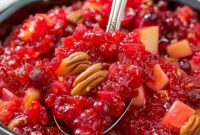 Cranberry Apple Jello Salad Fresh Holiday Spin