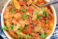 Instant Pot Cabbage Roll Casserole