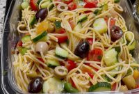 California Spaghetti Salad Bursting with Fresh Flavors