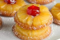 Pineapple Upside Down Sugar Cookie Delight