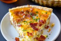 The Ultimate Crustless Bacon and Cheese Quiche