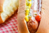 Air Fried Hot Dogs and Golden Buns