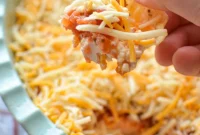 Stacked Cream Cheese and Salsa Dip