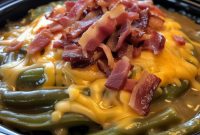 Comforting Slow Cooker Amish Green Bean Casserole