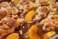 Nostalgic Oven Peach Cobbler: Where Every Bite is a Memory