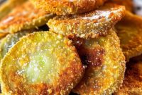 Golden Crispy Fried Green Tomatoes Made Swiftly