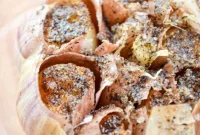 Golden Air Fryer Roasted Garlic