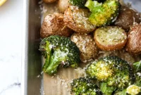 Crispy Roasted Broccoli and Potatoes