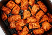 Crispy Air Fryer Salmon Bites