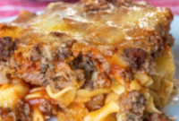 Hearty Sauerkraut Bake