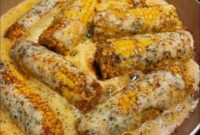 The Ultimate Spicy Creamy Cajun Corn on the Cob