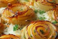 Golden Cheesy Tennessee Onions: Pure Southern Bliss