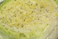 Golden Roasted Cabbage Steaks