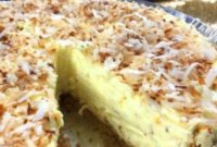 Crafting the Dreamiest Coconut Pie A Luxurious Indulgence