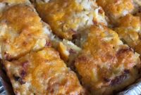 Indulgent Sausage Egg and Cream Cheese Hashbrown Casserole Meet Your New Favorite Morning Meal