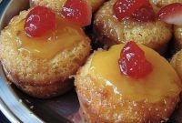 Sunshine Pineapple Upside Down Cupcakes