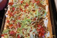Taco Pizza Masterpiece: Flavors Unleashed