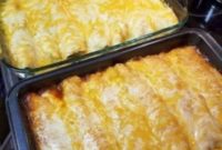 The Ultimate Cream Cheese Chicken Enchiladas