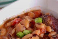 Hearty Instant Pot Black Eyed Peas with Ham