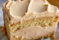 Double Peanut Butter Sheet Cake