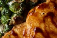 Maple Balsamic Instant Pot Pork Chops