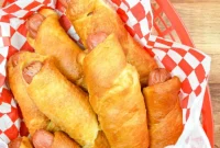 Crispy Air Fryer Pigs in a Blanket