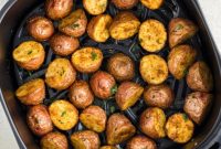 Perfect Air Fryer Roasted Red Potatoes