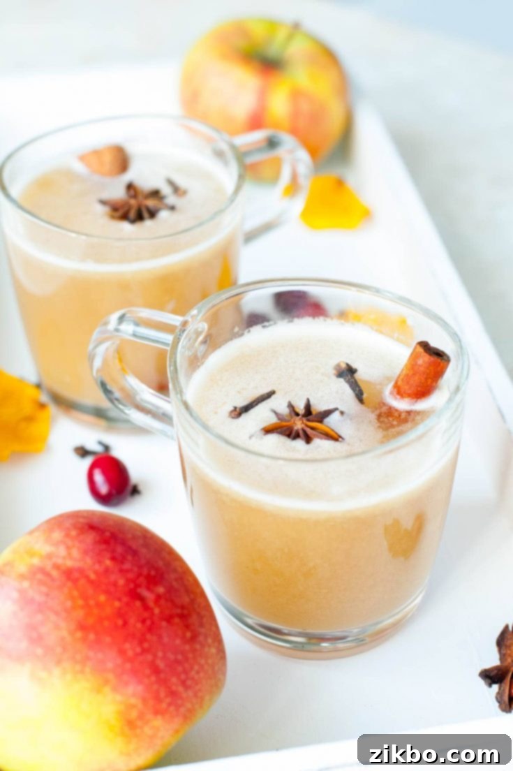 Warm and comforting homemade spiced apple cider, made in an Instant Pot or stove.